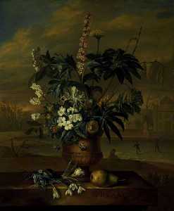 Jacob Van Huysum - Doce meses de flores ener..